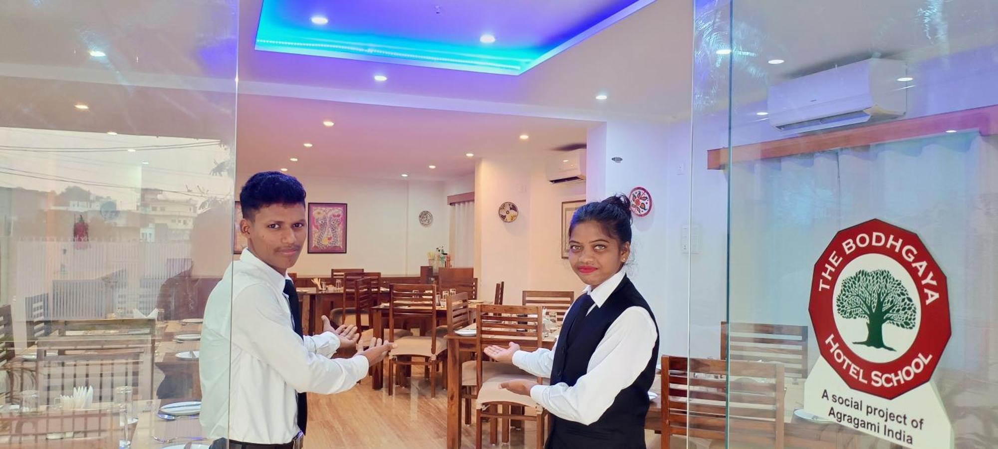 The Bodhgaya Hotel School Exterior photo